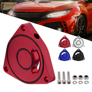 Turbocharger Exhaust Valve <b>Plate</b> Gasket 1.5T Aluminum Alloy Red For Honda Civic 2015-2021 - Product Image 4