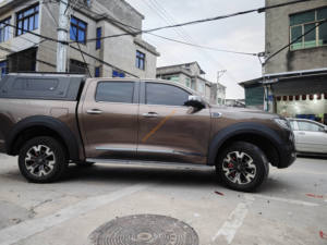 Guardabarros de arco GWM Poer Fender Flare PP/moldeo por inyección acabado liso/negro mate 4x4 arcos de rueda <span class=keywords><strong>6</strong></span> uds pasajero 2021 <span class=keywords><strong>6</strong></span> pulgadas - Product Image 6