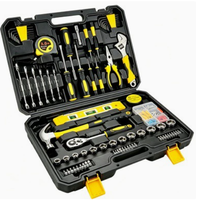 Kit d'outils à main polyvalents Prostormer de 78 pièces avec pinces à pompe et clés hexagonales (étui rigide) - Garantie OEM 1 an - 001