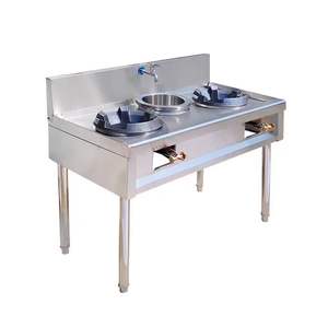 Cuiseur à nouilles en acier inoxydable personnalisable VICTORY Thaïlande Indonésie décrochage spécial Inox gamme 1 brûleur à gaz décrochage de cuisine - Product Image 5