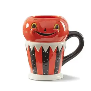 Carnival Cottage Pumpkin Mug Ceramic