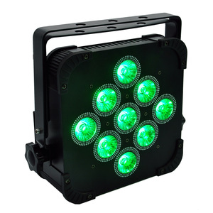 Éclairage de scène max led rgbw 9x18w sans fil, lumière avec batterie - Product Image 1