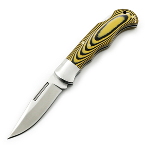 Couteau pliant tactique EDC de haute qualité en gros, couteau de survie premium avec manche en Micarta, meilleur cadeau pour les amateurs de plein air - Product Image 3