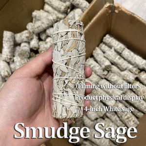थोक मात्रा में यूडा कार्बनिक सफेद sage बंडल 7 चकरा ऋषि कैलिफोर्निया से सफेद ऋषि इंद्रधनुष - Product Image 4