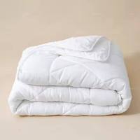 Couette en microfibre 100% coton pour famille, taille double, garnissage en polyester, brodée, douce, pour toutes les saisons