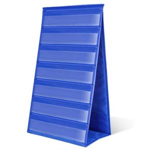 Expositor de sobremesa plegable y reutilizable de doble cara, tipo póster, para aula, oficina y material escolar - Product Image 1