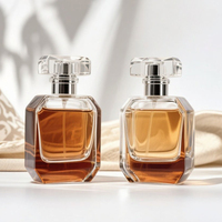 Flacon de parfum de 30ml 50ml 100ml avec boîtes Manchon de parfum avec boîte colorée Surface antidérapante Emballage cosmétique