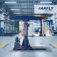 Mélangeur Disperseur Industriel Haute Vitesse FARFLY en Acier Inoxydable SUS304, Moteur 45KW, Capacité 1200-2000L pour Peintures Émulsion et Produits Chimiques