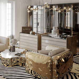 고급 이탈리아 우아한 빈티지 현대 스타일 소파 가구 최신 거실 소파 디자인 현대 디자인 패브릭 소파 - Product Image 3