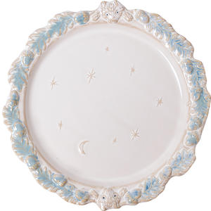 Japanese Ins Style Retro Home Ceramic Salad Plate Breakfast Plate <b>Tableware</b> - Product Image 1