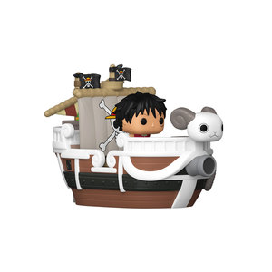 Figurine Miniature Originale et Authentique Funk Pop One Piece <span class=keywords><strong>Luffy</strong></span> et le Going Merry – Adorable Ornement Cadeau pour les Fans de 14 Ans et Plus - Product Image 4