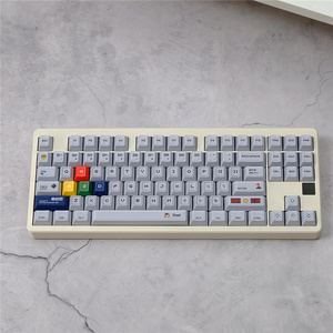 Minesweeper Thème Keycaps 143 Touches Pbt Keycap Dye-Sub Cherry Profil Keycaps pour 61/87/104/108 Wooting Clavier Mécanique - Product Image 3