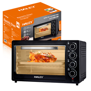 <span class=keywords><strong>Four</strong></span> à pizza électrique de comptoir Haley Brand 38 litres, meilleur <span class=keywords><strong>four</strong></span> grille-pain à convection pour un usage domestique, fonctions de cuisson, de grillage et de maintien au chaud - Product Image 1