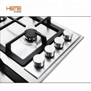 Built-In 4 Burner Gas 304# Stainless Steel Top CE UKCA Certificate for Household Use Supports Model PG6041S-A1CIA - Product Image 3