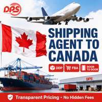 Route de fret express DDU DDP LCL vers le Canada (Vancouver, Toronto) avec livraison porte-à-porte par transitaire maritime depuis Shenzhen
