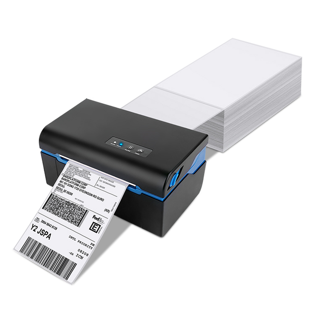 Direct Thermal Printer Compatible Blank 4x6 Inch Shipping Paper Labels in Rolls