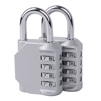 Usine du Zhejiang, serrure combinée à 4 chiffres, cadenas à fermeture éclair robuste, sac