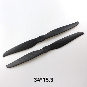 Hélice de Dron de fibra de carbono duradera más ligera-CNC mecanizado súper ligero VTOL Compatible con equilibrio dinámico probado venta directa de fábrica - Product Image 1