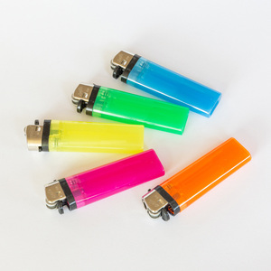 Manufacturer Wholesale Cigarette Lighter Disposable Plastic Flint Lighter