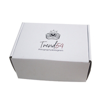 Boîte d'emballage pour sweat-shirt avec logo en relief, boîte d'expédition pour vêtements, petite entreprise, boîte de courrier en carton ondulé personnalisée avec insert