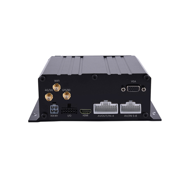 8-Channel AHD 1080p Mobile DVR Hard Disk MDVR for Truck Car Bus Surveillance GPS & 4G Function Support Digital Video Recorder