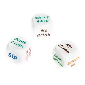 Juego de fiesta de despedida de soltera para adultos, dados para beber, decidir para reuniones de frenesí borracho, decoraciones para fiestas de amigos y familiares, Favor - Product Image 2