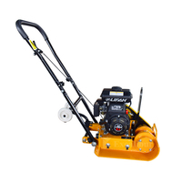 Mini compacteur vibrant de sol manuel à essence diesel Machine de compactage à plaque vibrante manuelle Compacteur de terre