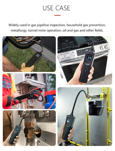 Industrial Combustible <strong>Gas</strong> Leak <strong>Detector</strong> Methane Propane Butane <strong>Hydrogen</strong> Analyzer Portable <strong>Gas</strong> Sniffer for Factory Safety - Product Image 3