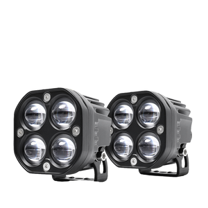 4 Luces Antiniebla LED con <span class=keywords><strong>Aletas</strong></span> de Disipación de Calor para Modificación - Product Image 1