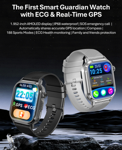 สมาร์ทวอทช์ CARDIGO AMOLED ECG GPS ปี 2026 รองรับ 188 โหมดกีฬา ตรวจวัดการนอนหลับ วัดองค์ประกอบร่างกาย HRV IP68 รับผลิตแบบ OEM โลโก้สั่งทำได้ MOQ ต่ำ - Product Image 2
