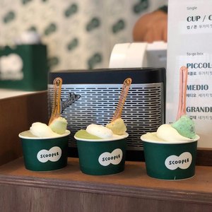Coppetta Monouso per <span class=keywords><strong>Gelato</strong></span> con Coperchio in Plastica 10 oz - Product Image 6