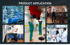 รองเท้าเชฟโรงงานอาหารน้ำหนักเบาสำหรับผู้หญิง กันน้ำ กันน้ำมัน กันลื่น โฟม EVA ปลอดภัย สวมใส่สบาย - Product Image 6