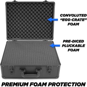 Hộp Micro Khóa Với Hai Lớp Hộp Micro Xốp Tùy Chỉnh Cho Phụ Kiện Âm Thanh Và Túi Micro Có - Product Image 2