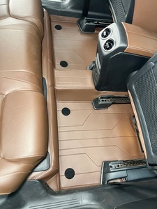 Tapis de sol de voiture personnalisé de luxe en cuir Nappa imperméable, adapté aux <span class=keywords><strong>Volvo</strong></span>, Toyota, Lexus, couverture complète à 360 degré<span class=keywords><strong>s</strong></span> - Product Image 6
