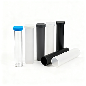 Bền trong suốt ống nhựa với nắp vặn tùy chỉnh màn hình in bao bì PVC Ống - Product Image 5