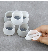 Protège-jambes en Silicone transparent et élastique, tailles personnalisées, vente directe en usine, 100 pièces