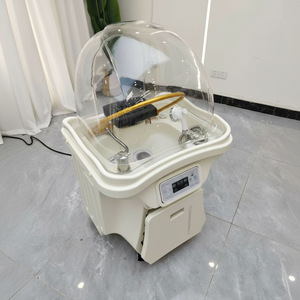 Pas besoin de raccorder le drainage, appareil de thérapie capillaire mobile, salon de coiffure, fumigation par circulation d'eau, bac à shampoing - Product Image 3