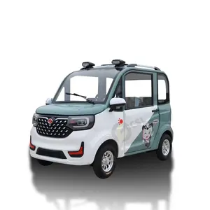 Mobil mini elektrik penggerak tangan kanan pabrikan Tiongkok naik pada mobil mini listrik kendaraan energi baru jangkauan tinggi