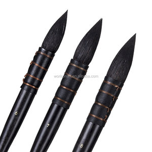 22RQ pennelli forniture d'arte scoiattolo capelli acquerello pennello artistico per artisti pittura disegno forniture - Product Image 4