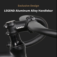 Vélo à pignon fixe aérodynamique, cadre rigide en alliage d'aluminium léger, pédales perlées, vélo de route à propulsion arrière
