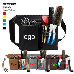 Rts Custom Kapper Schaartas Kapper Pu Lederen Heuptas Professionele Kappersgereedschap Opbergholster - Product Image 1