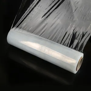 China Hot Film Transparent Machine Roll LLDPE Stretch Film Jumbo Roll Pallet Stretch Wrap Film