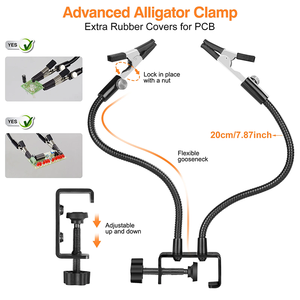220V/110V Hàn ống xả Fan Hàn Thiết bị hút Dụng cụ điều chỉnh tốc độ gió 2 cái thứ ba giúp đỡ tay công cụ sửa chữa - Product Image 5