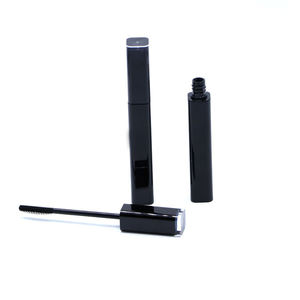 หลอดพลาสติกสีดำที่ทันสมัยสำหรับมาสคาร่าผมฟลายอเวย์เจลเขียนคิ้วบรรจุภัณฑ์เครื่องสำอางแบบปรับแต่งได้ - Product Image 1