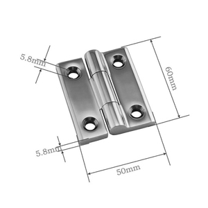 304 स्टेनलेस स्टील भारी शुल्क स्टेनलेस स्टील हेंज कैबिनेट और बाड़े सटीक-कास्ट औद्योगिक और फोल्डिंग हेंज - Product Image 4