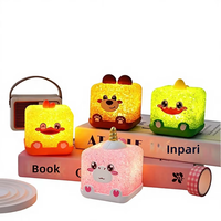 Jouets promotionnels, veilleuses mignonnes en forme d'animaux, ensemble de cadeaux d'affaires, chambre d'enfant, lampe licorne, dinosaure, ours, canard, vente en gros
