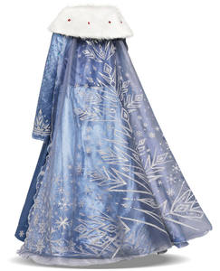 En gros Halloween Noël Fée <span class=keywords><strong>Elsa</strong></span> Princesse Costume <span class=keywords><strong>Reine</strong></span> <span class=keywords><strong>Des</strong></span> <span class=keywords><strong>Neiges</strong></span> Cosplay Robes <span class=keywords><strong>De</strong></span> Soirée Manteau Enfants Fantaisie Dress up Outfit - Product Image 6