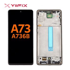 Pantalla Super AMOLED Yiifix para Samsung Galaxy A73 <span class=keywords><strong>A736b</strong></span>, Módulo de Pantalla LCD, Digitalizador, Ensamblaje Original - Product Image 1