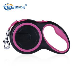 타이즈 강아지 리드줄 하네스 자동 줄길이 조절 애완견 리드줄 - Product Image 1