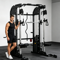 Machine de musculation multifonctionnelle Smith pour la maison – Appareil de fitness professionnel Smith pour la maison – Maintenez la forme et la force